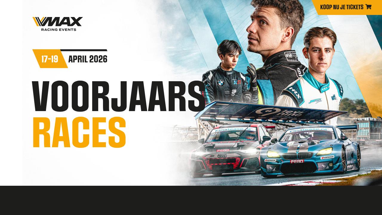 17-19 APRIL - V-Max Voorjaarsraces 18 & 19 april 2026 - Mascot