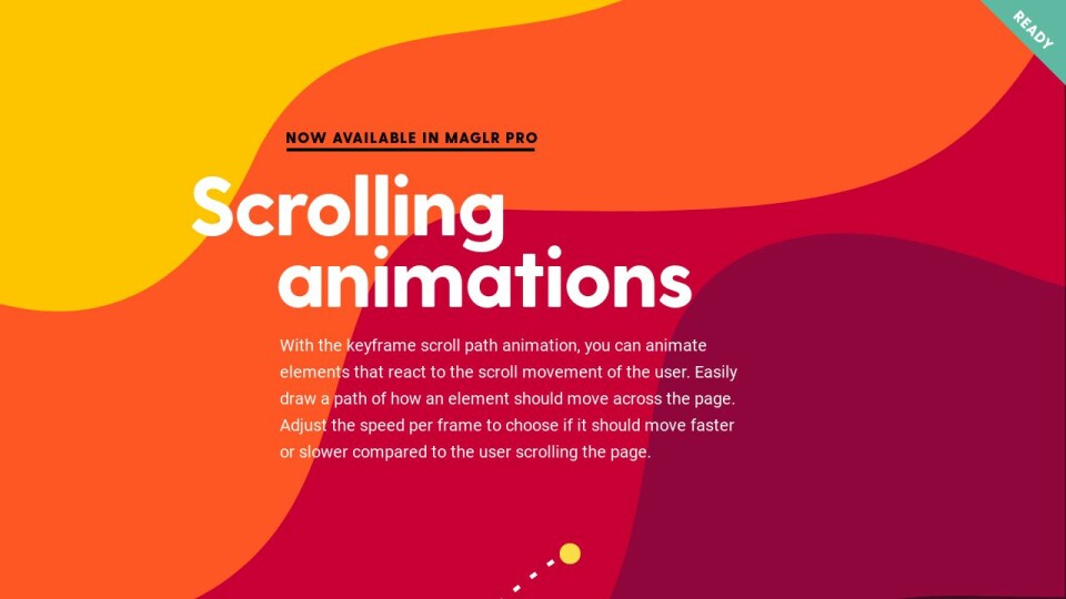 Scrolling animations - New updates