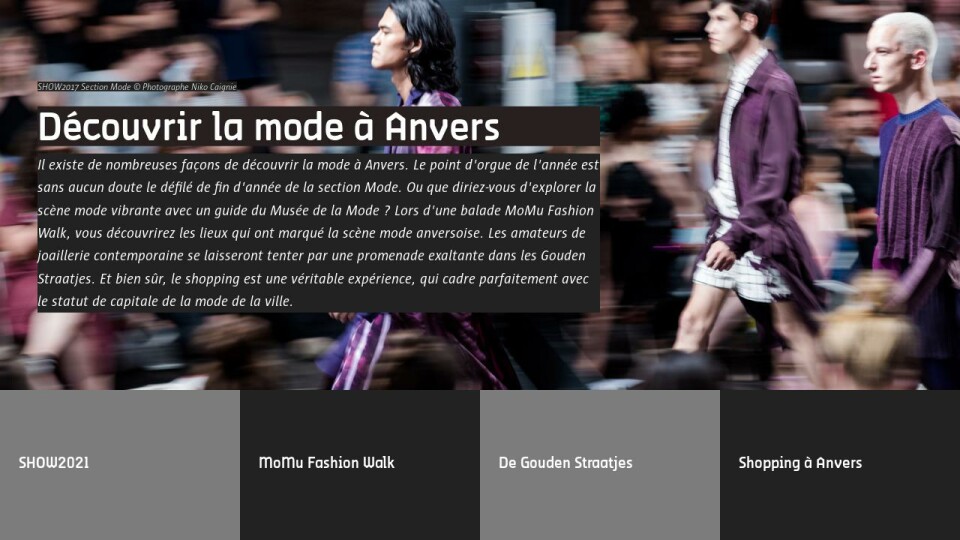 Découvrir la mode à Anvers - Dressed by Antwerp FR