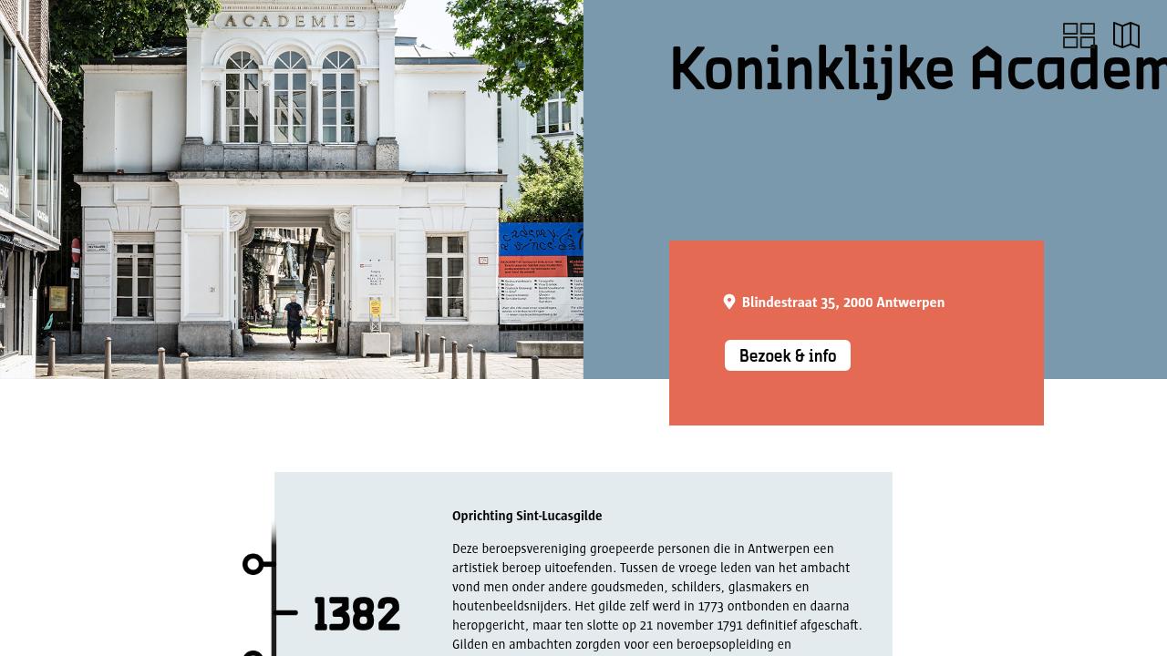 Koninklijke Academie voor Schone Kunsten - Open Monumentendag 2021