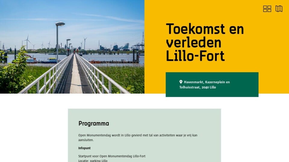 1 Toekomst En Verleden Lillo-Fort - Open Monumentendag 2022