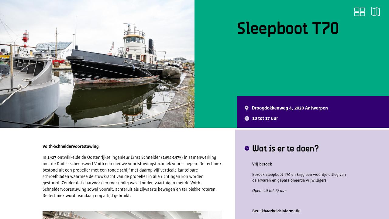 Sleepboot Marcus Sleepboot T70 - Open Monumentendag 2025
