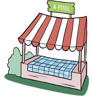 a pool