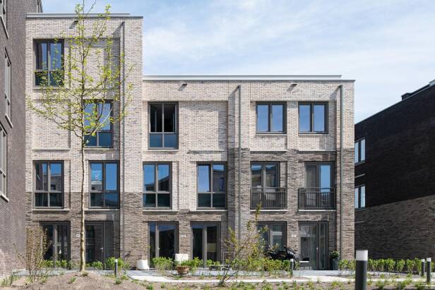 Referentiebeeld van de beoogde architectuur voor Nieuw Feithenhof