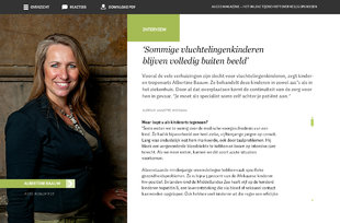 Albertine Rood Arts over de gezondheid van vluchtelingenkinderen - Augeo Magazine ...