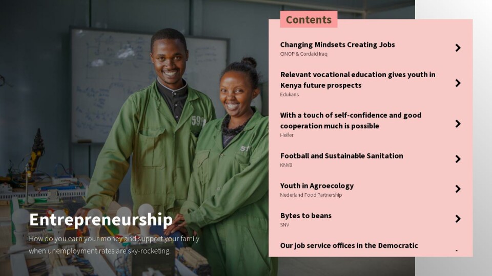 Entrepreneurship Impact Stories