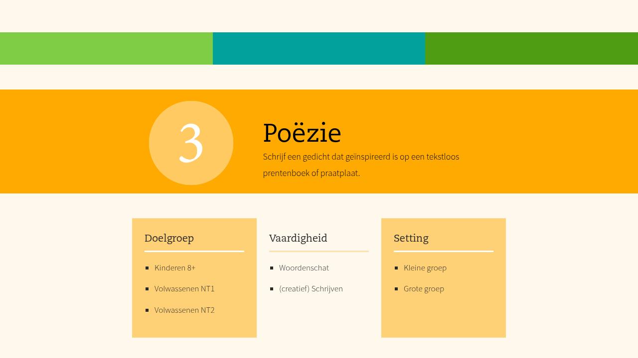 Werkvorm 3 - Tekstloze prentenboeken