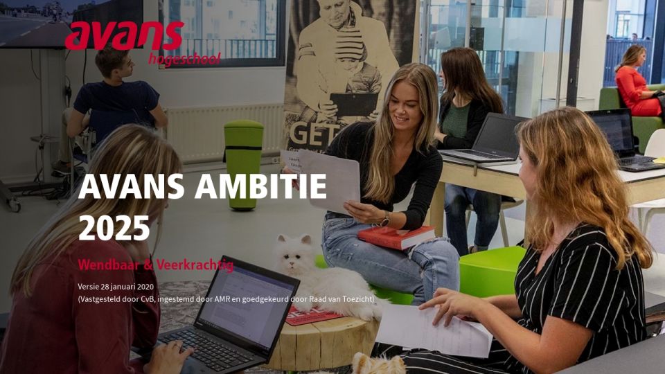 AVANS AMBITIE 2025 Ambitie 2025