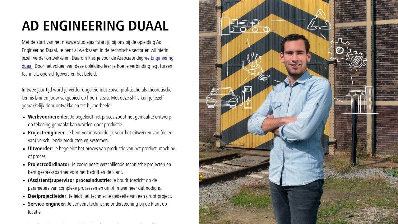 Ad Engineering duaal - Start magazine - Welkom bij Ad Engineering duaal ...