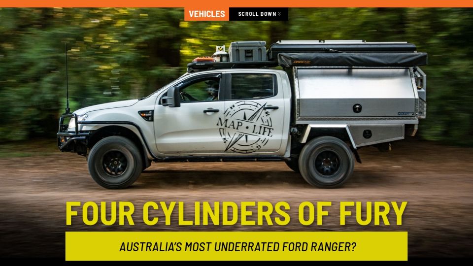 Four Cylinders Of Fury Australia S Most Underrated Ford Ranger