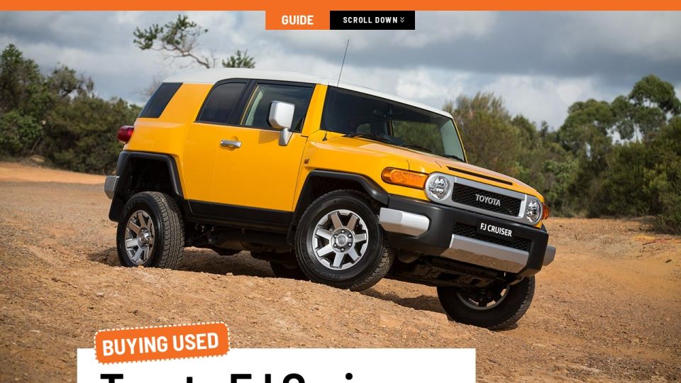 Buyer S Guide Toyota Fj Cruiser Unsealed 4x4 Issue 069