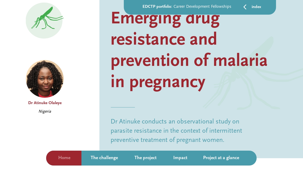 Atinuke Olaleye - International partnerships against infectious diseases