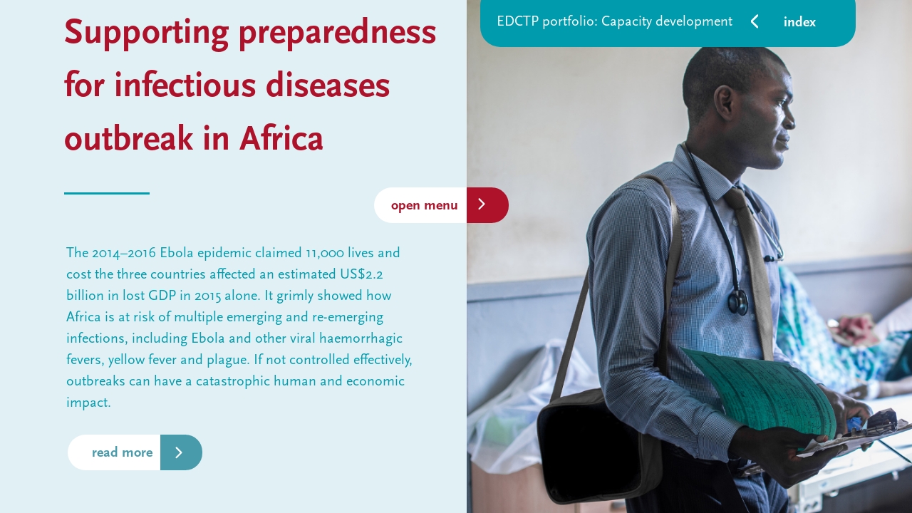 Prepardness Outbreak preparedness for outbreak response - Annual Report 2018