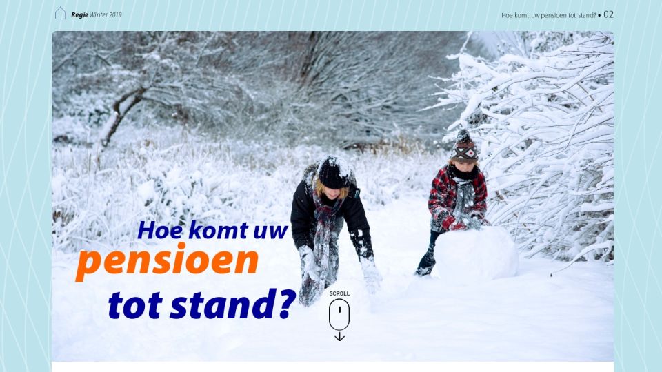 Hoe komt uw pensioen tot stand?