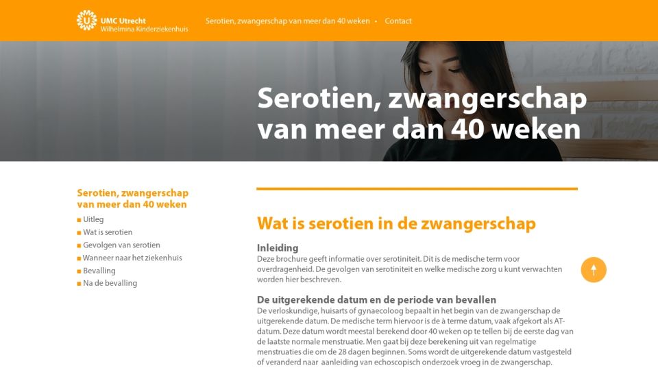 Serotien, zwangerschap van meer dan 40 weken Serotien