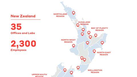 Regional Business Map