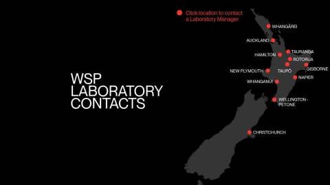 WSP Laboratory Contacts NZ - Draft