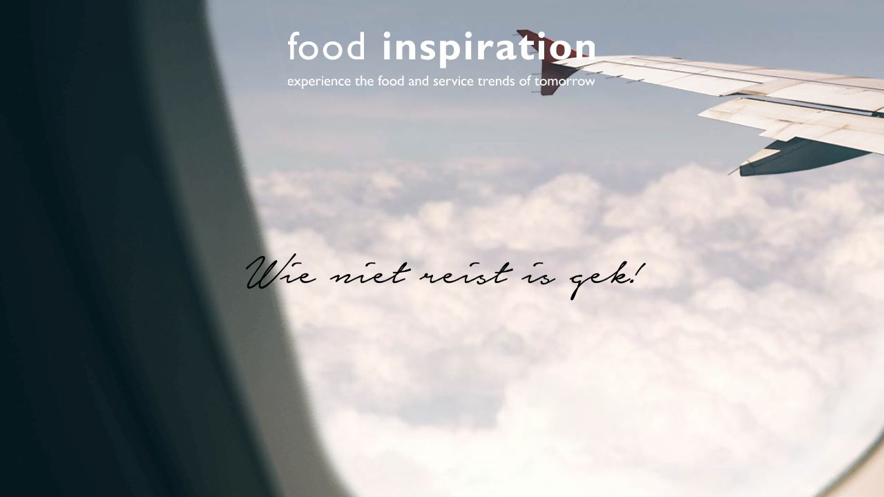 Cover - Food Inspiration Magazine Nederland Editie 139 - Wie niet reist