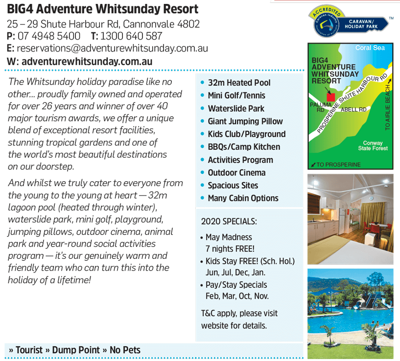 BIG4 Adventure Listing