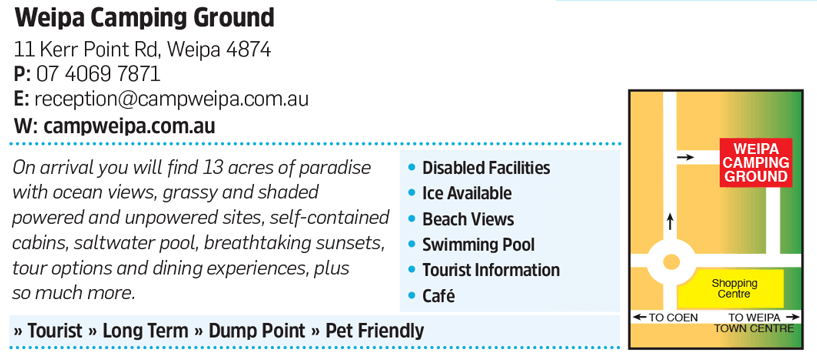 Weipa CampGrnd Listing