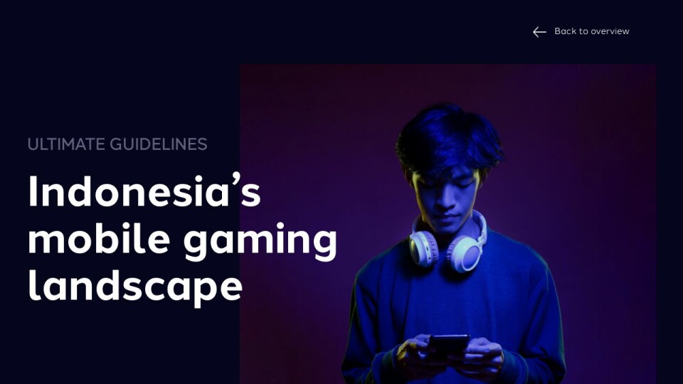 The Indonesian Gaming Market