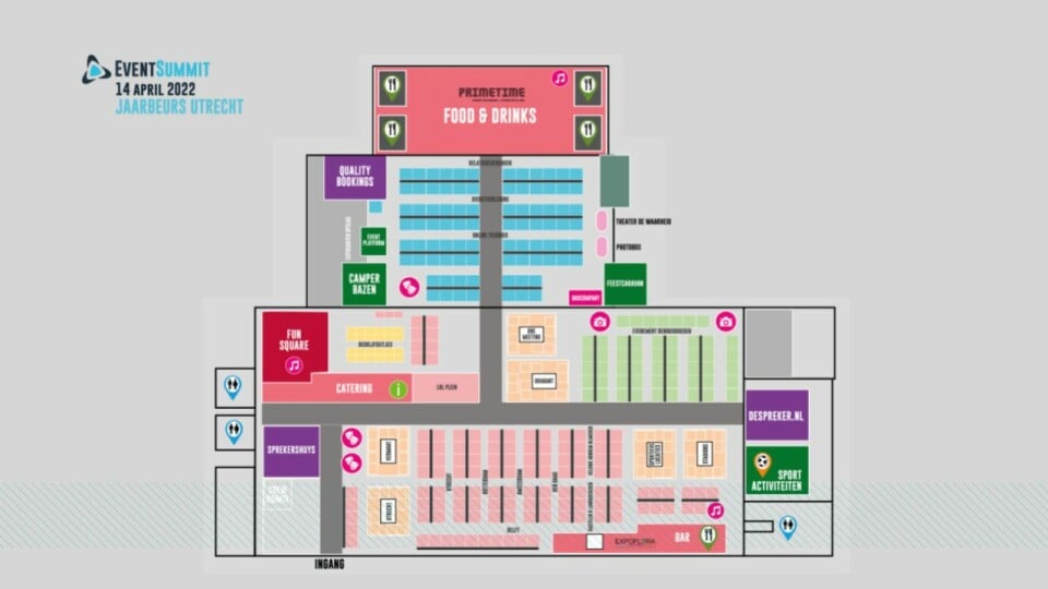 Plattegrond EventSummit