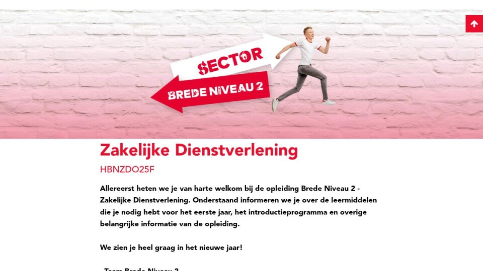 BN2 - Medewerker Facilitaire Dienstverlening - Welkom bij MBO college