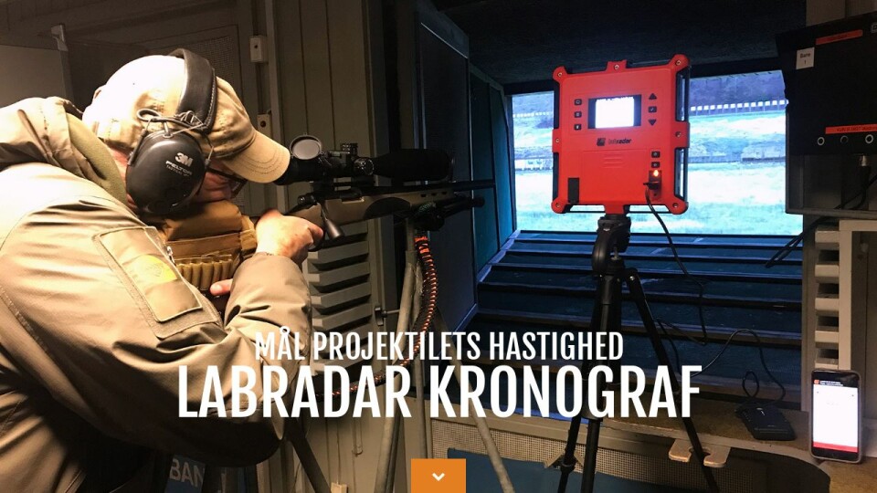 LabRadar kronograf Mål hastigheden på din ammunition