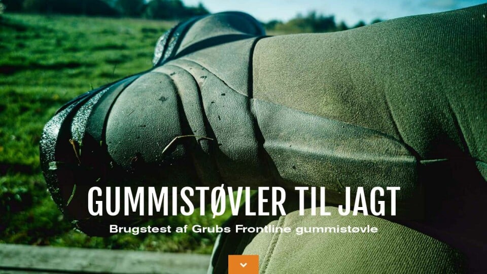 Trolley manuskript Bevidst Brugstest af gummistøvle til jagt - Mit Jagtblad nr. 03-21
