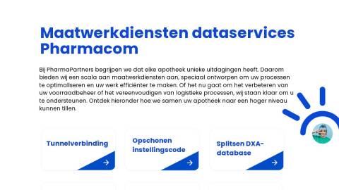 Maatwerkdiensten overzicht