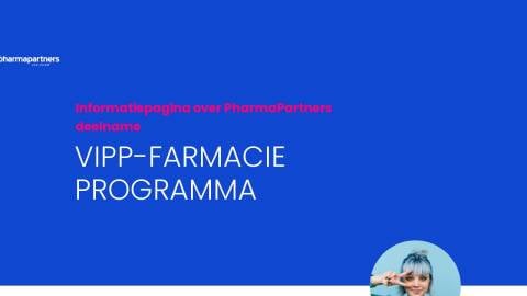 Informatie pagina VIPP Farmacie-programma