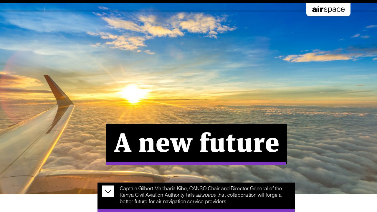 A new future - CANSO Airspace 49, 2021