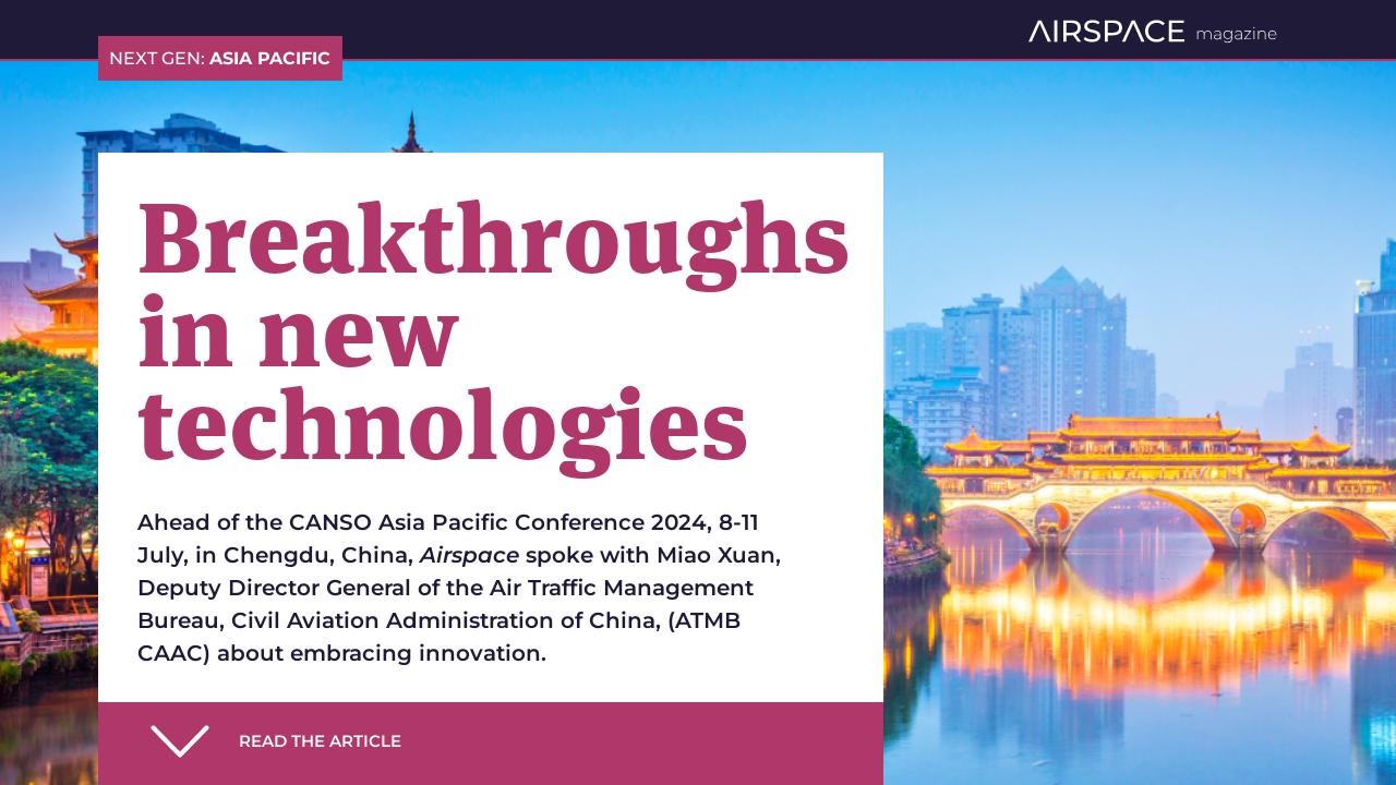 Making breakthroughs in new technologies - CANSO Airspace Magazine 61, 2024