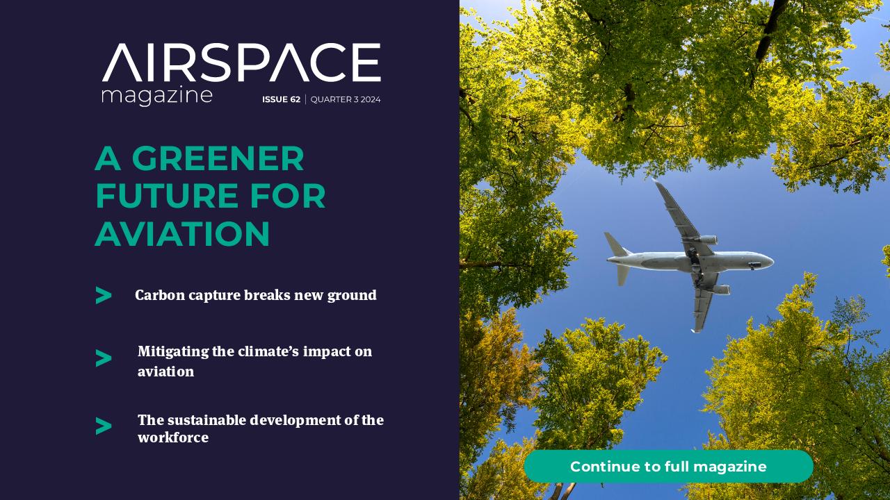 A Greener Future For Aviation - CANSO Airspace Magazine 62, 2024