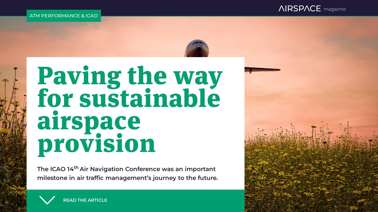 Paving the way for sustainable airspace provision - CANSO Airspace ...