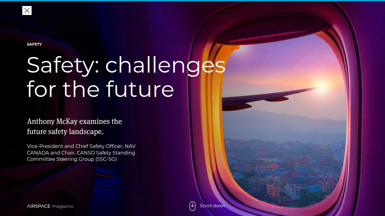 Safety: challenges for the future - CANSO Airspace Magazine 64, 2025