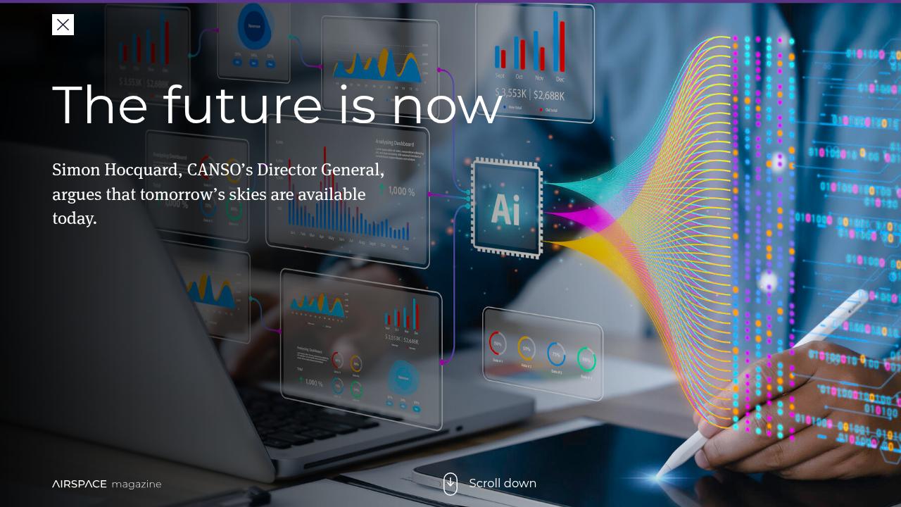 The future is now - CANSO Airspace Magazine 65, 2025
