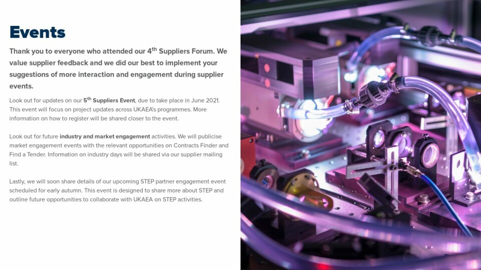 Events - Supply Chain May 2021 Newsletter