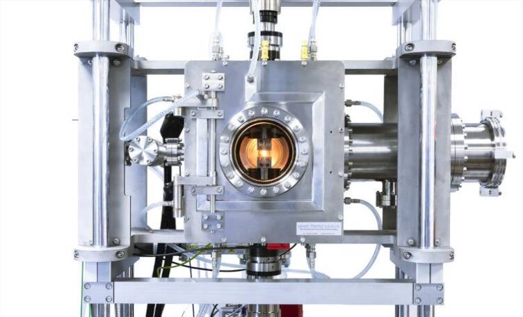 Machine used to test materials at a high temperature