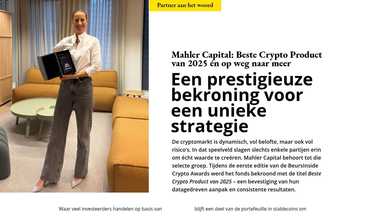 Partner aan het woord: Mahler Capital - eCash mei 2025