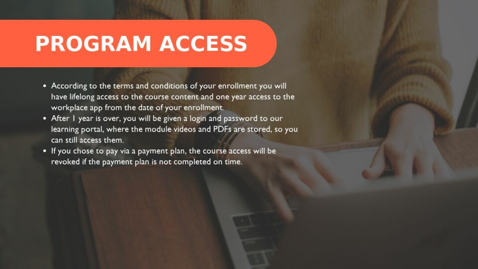 Program Access Self Pacer New Student Handbook