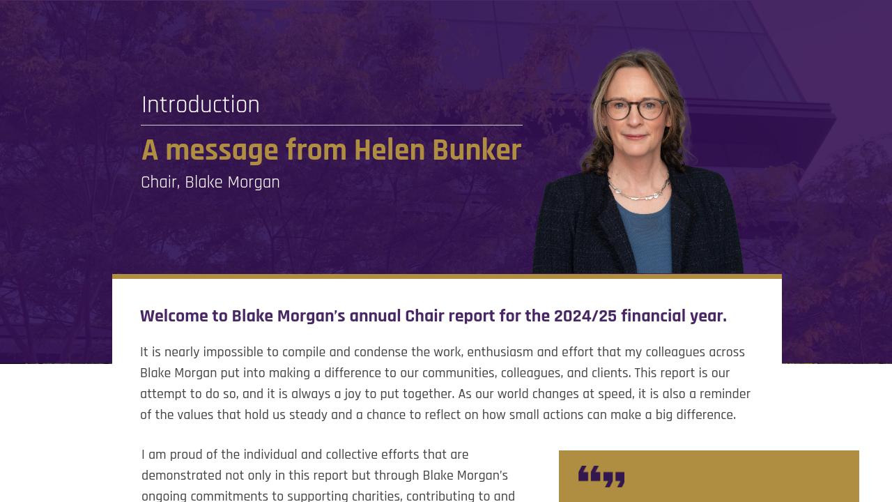 Introduction - Chair-annual-report-24-25