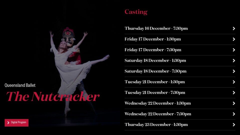 Cast The Nutcracker Cast List