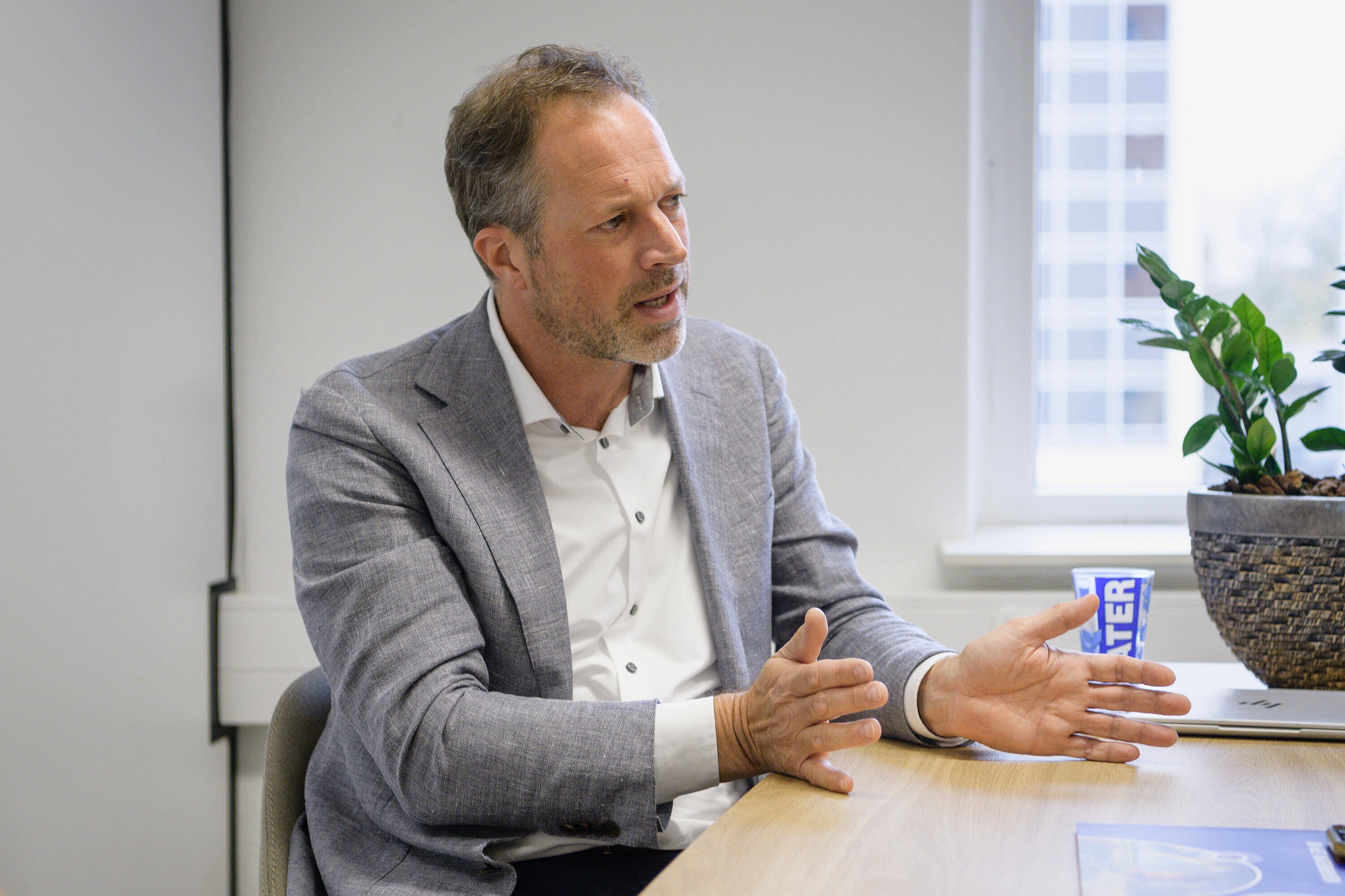 Foto van STOWA directeur Mark van der Werf