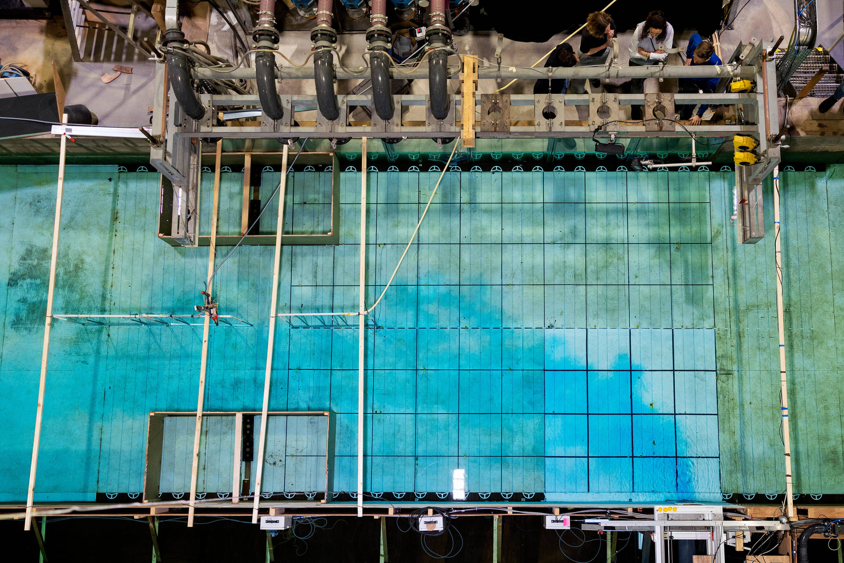 Onderwaterfoto van een snoekbaars