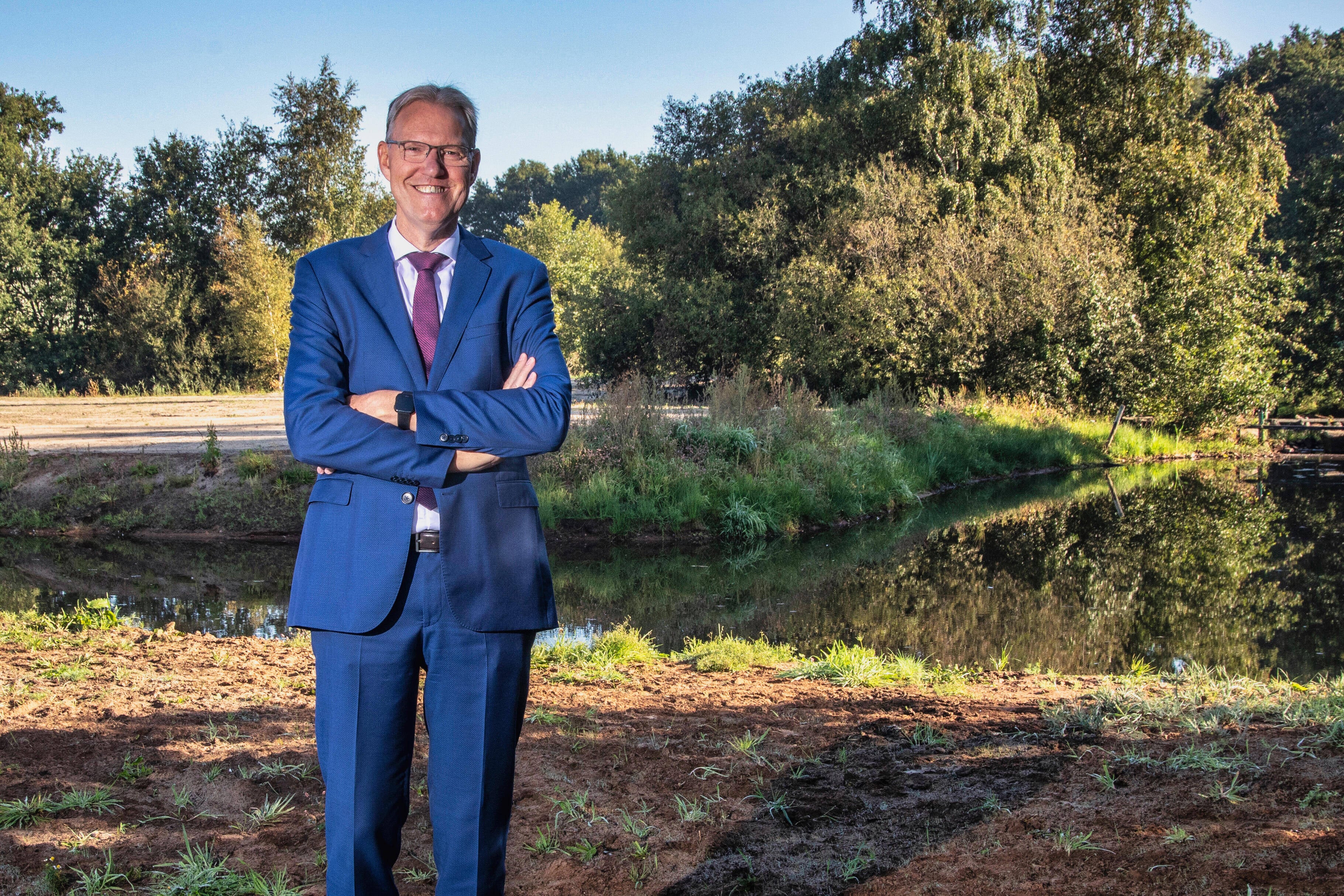 AI interpretatie van een zuivering van de toekomst