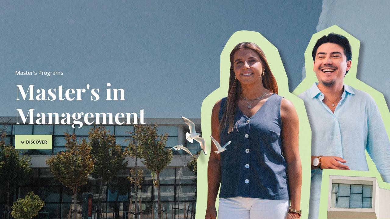 Master’s in Management - MSc-Management