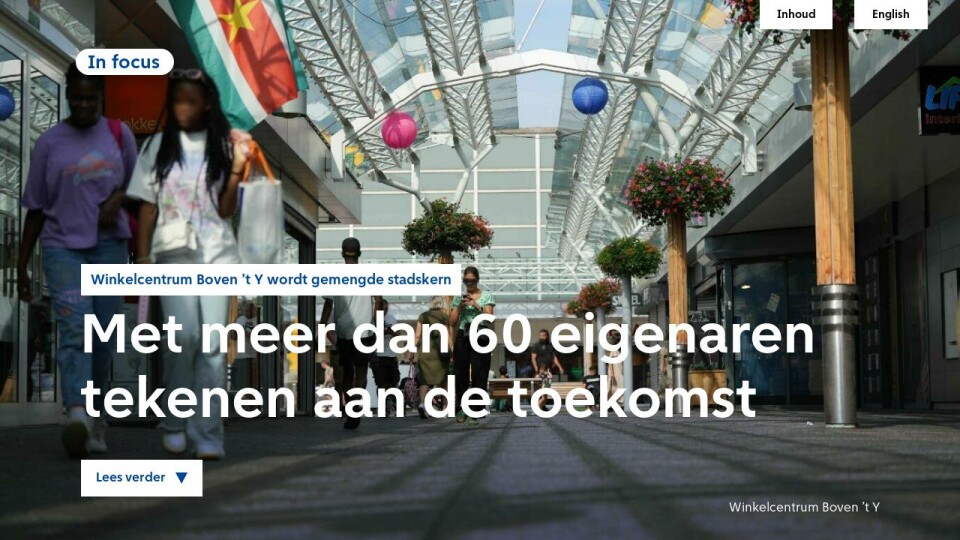 Winkelcentrum Boven ’t Y - Transformatie