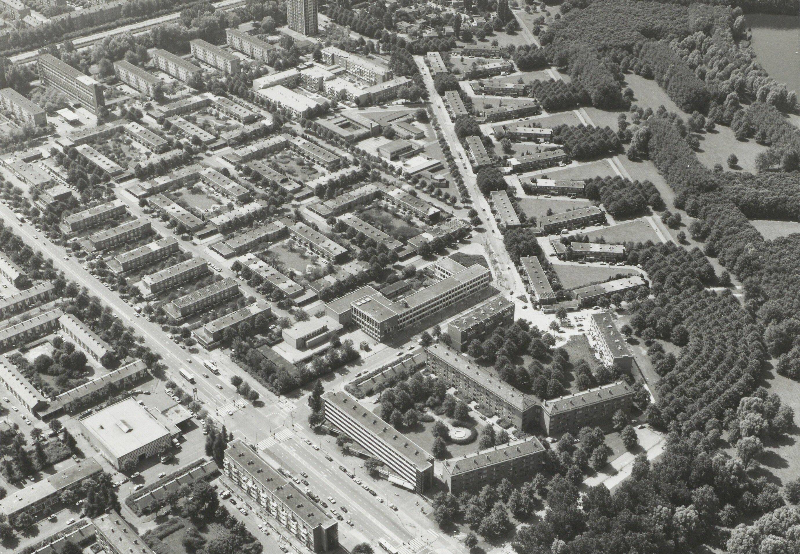 Slotervaart in 1987, luchtfoto