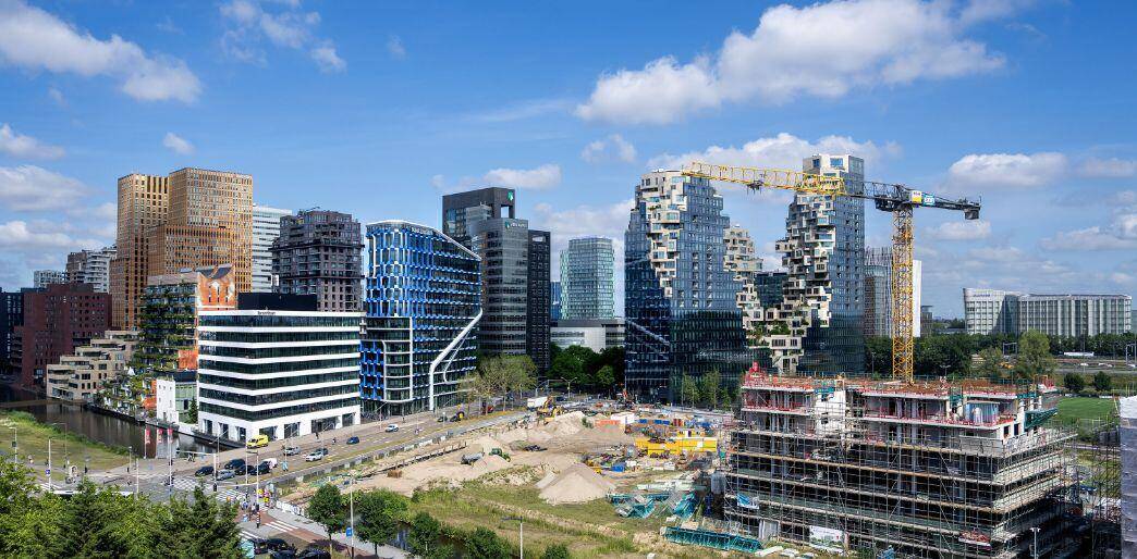 Schouw voor het project Vitale buurten in Overtoomse veld.